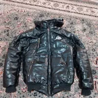 کاپشن چرم