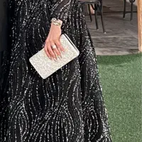 لباس مجلسی سنگ دوزی