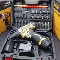 دریل شارژی ۱۸ ولت طرح دیوالت/با لوازم/دلر/حرفه ایی