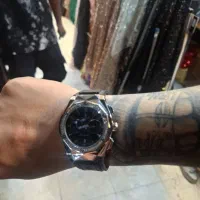 ساعت نقره ای hublot
