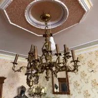 لوستربرنزانتیک وقدیمی|صنایع دستی و سایر لوازم تزئینی|تهران, فرودگاه مهرآباد|دیوار