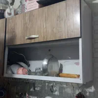 کابینت فلزی درب ام دی اف و هود