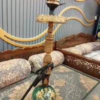 قلیان آماده به کار برای کافه