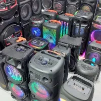 اسپیکر در تمامی طرح ها رقص نور با کلی امکانات جذاب|سیستم صوتی خانگی|مشهد, طلاب|دیوار