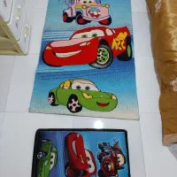 فرش کودک ماشین ب همراه پادری|فرش|رشت, حمیدیان|دیوار