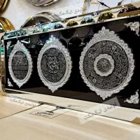 تابلو 4 قل آیینه ای