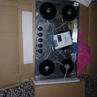 گاز رو میزی  استفاده نشده موقع نصب شیشه شکست|اجاق گاز و لوازم برقی پخت‌وپز|قائم‌شهر, |دیوار