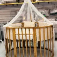گهواره نوازد سنتی مدل آرسام تخت کنارمادرمدل آرسام|تخت و صندلی بچه|تبریز, |دیوار