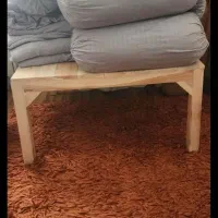 کرسی چوبی همراه لحاف، میز، هیتر بالشت|بخاری، هیتر، شومینه|کرج, جهان‌شهر|دیوار