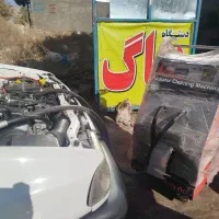 شستشو ی رادیات بخاری با دستگاه