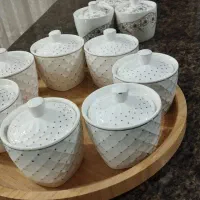 قندان چینی|ظروف سرو و پذیرایی|جوانرود, |دیوار