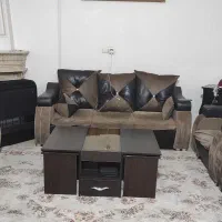 مبل راحتی ۷نفره|مبلمان خانگی و میز عسلی|محمدیه-قزوین, |دیوار