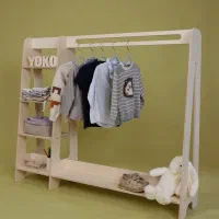 رگال لباس چوبی کودک و نوجوان