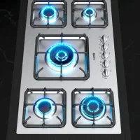 اجاق گاز استینلس استیل توکارمدلS-526|اجاق گاز و لوازم برقی پختوپز|تبریز, |دیوار