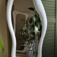 قاب اینه دفرمه پارچهای پینترسی|آینه|قائمشهر, |دیوار