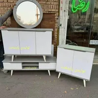 میز تلویزیون کنسول اینه میز ال سی دی مدل پایه کج|میز تلویزیون|تهران, پیروزی|دیوار
