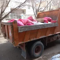 حمل نخاله آجر ماسه الغدیر پوکه خاک آهک ماسه بادی|خدمات حمل و نقل|قم, عمار یاسر|دیوار
