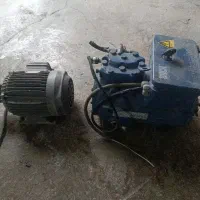 کمپرسور بوک دو اسب و دینام