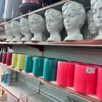گلدان پلیمر سرامیک سفال فایبرگلاس و فلزی زیر گلدان