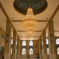 لوستر مسجدی با کیفیت قیمت بی واسطه از تولید کننده|لوستر و چراغ آویز|اصفهان, چرخاب|دیوار