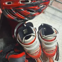 اسکیت با کیف و تمام وسایل|دوچرخه، اسکیت، اسکوتر|قم, صفاشهر|دیوار