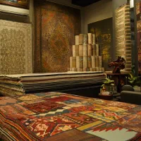 گالری فرش جیلانی بازار بهکیش|فرش|کیش, |دیوار