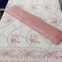 پارچه تور ملیله،منجوق و پولک و ابریشم دوزی|لباس|بوکان, |دیوار