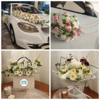 گل آرایی ماشین عروس