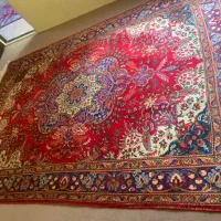 فرش جفت شش متری دست باف کار کرده|فرش|ارومیه, |دیوار