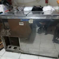 یخچال ویترینی ترازومحک فریزرصندقی اسپلیت24قفسه