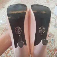 ست کیف و کفش مجلسی صورتی|کیف، کفش، کمربند|قم, نوقطار|دیوار