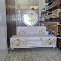 کنسول حصیری / میز تلویزیون حصیری / جاکفشی حصیری