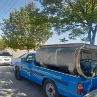 پخش آب 2500و3000 لیتری ،آبرسانی با تانکر ،آبرسانی