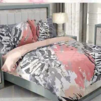 روتختی دونفره سه‌بعدی نگین طرح گلدار