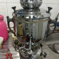 سماور تمیز مرتب  سالم