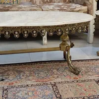 باسلام یکدست مبل برنز کلاسیک درحد نو بفروش میزسد|مبلمان خانگی و میز عسلی|ارومیه, |دیوار