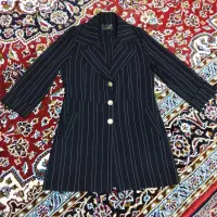 مانتو کتی دیپلمات مشکی رنگ