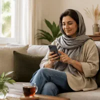 دعوت به همکاری از خانم‌ها.کار آنلاین با گوشی