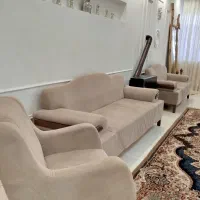 مبل راحتی رنگ توسی|مبلمان خانگی و میز عسلی|تربت جام, اسماعیل آباد|دیوار