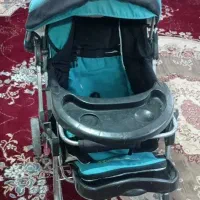 سلام کالسکه بچه  سالم و تمیز