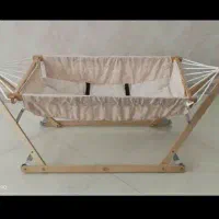 تخت گهواره پشه بند دار فروشگاه سیسمونی 115|اسباب و اثاث بچه|کرمان, |دیوار