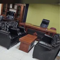 میزریاست/میزکاراملاک/مبل نیمست اداری/صندلی چرم