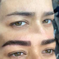 مدل (میکروبلیدینگ نچرال،خط چشم،شید لب)