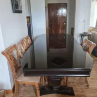 میز ناهار خوری ۱۲ نفره چوبی