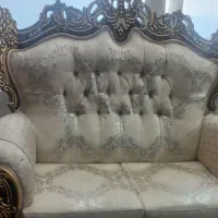 مبل سلطنتی ۷ نفره درحدنو|مبلمان خانگی و میز عسلی|شاهین‌شهر, مسکن مهر|دیوار