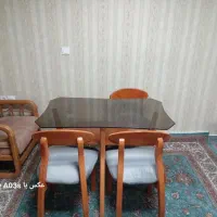 میز نهار خوری ۴ نفره مدل خرچنگی