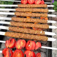 سیخ استیل جگر کوبیده و جوجه ساده و دسته پیچی|ظروف پخت‌وپز|کرج, حصارک بالا|دیوار