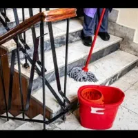 استخدام کارگر ساده نظافت منزل حقوق بالا جای خواب