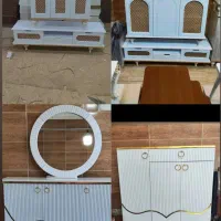 ست آینه وکنسول میز tv و جاکفشی