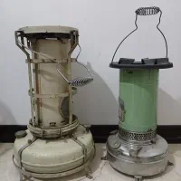 دوعددبخاری نفتی مخزن برنجی قدیمی و سالم و درحد|کلکسیون اشیاء عتیقه|اصفهان, آفاران|دیوار